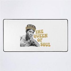 Aretha Franklin Desk Mat