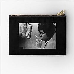 Aretha Franklin Vintage Zipper Pouch