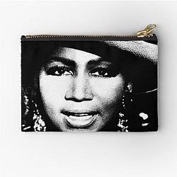 Aretha Franklin Portrait Pouch