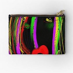 Respect For Aretha Franklin Zipper Pouch