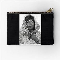 Aretha Franklin Queen of Soul Zipper Pouch
