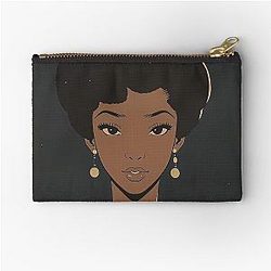 Aretha Franklin - Anime Style Zipper Pouch
