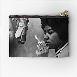 Aretha Franklin Zipper Pouch