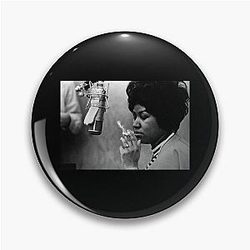 Aretha Franklin Pin