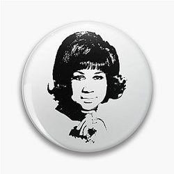 Aretha Franklin Pin