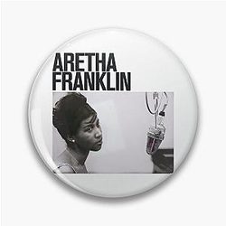 Aretha Franklin Classic Pin