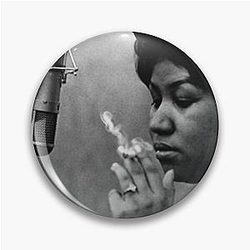 Aretha Franklin Pin