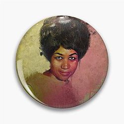 Aretha Franklin Pin