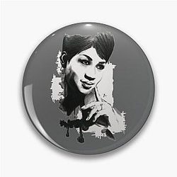 Aretha Franklin Pin