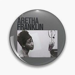 Aretha Franklin Classic Pin