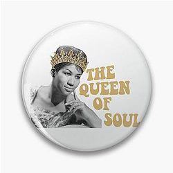 Aretha Franklin Pin
