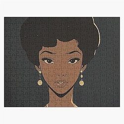 Aretha Franklin Anime Style Jigsaw Puzzle