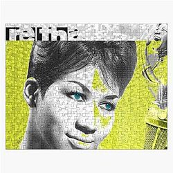 Aretha Franklin Artwork by Iona Art Jigsaw Puzzle