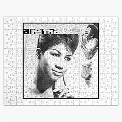 Aretha Franklin Art by Iona Art Jigsaw Puzzle