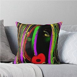 Respect For Aretha Franklin Throw Pillow
