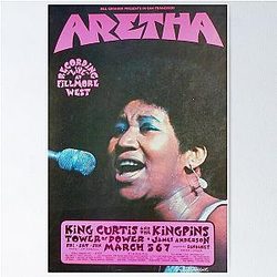 Aretha Franklin Poster