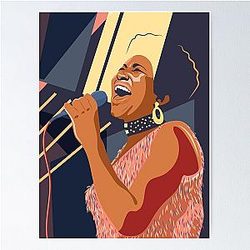 Aretha Franklin Poster