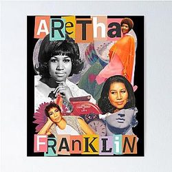 Aretha Franklin Natural Woman Lady Soul Poster