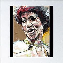 Aretha Franklin Poster