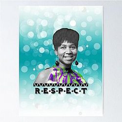 Aretha Franklin Respect Poster