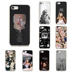 Ariana Grande Cas Ariana Grande Rainbow Sweetener doux transparent Cas Shell