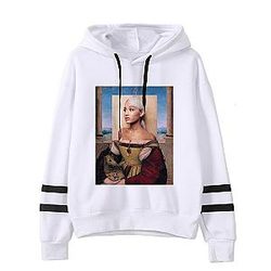 3D Modern Mona Lisa Aesthetic Ariana Grande Hoodies