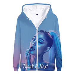 Thank U Next DTNK0405 Zipped Ariana Grande Hoodies