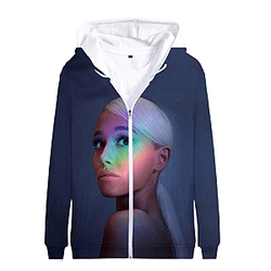 Position DTNK0405 Zipped  Ariana Grande Hoodies