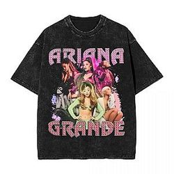 Vintage Design PTTT2606 Washed  Ariana Grande T-Shirts