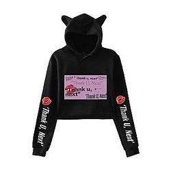 Ariana Grande Hoodies - Ariana Grande Cropped Hoodie 6