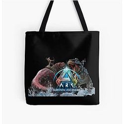 ARK Survival Evolved Dinosaur All Over Print Tote Bag