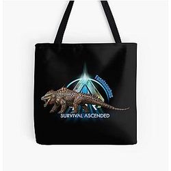 Ark Survival Escaped Dinosaur Fasolasuchus All Over Print Tote Bag
