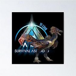 Ark Survival Ascended Dinosaur Yi Ling Poster
