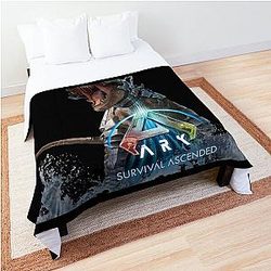 ARK Survival Ascended Dinosaur T Rex Comforter