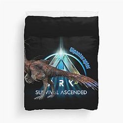 ARK Survival Ascended Gigantoraptor Duvet Cover