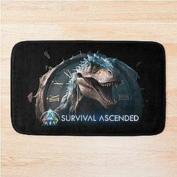 ARK Survival Evolved Echoes of Roswell - Dinosaur in Clock Bathroom Rug