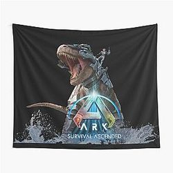 ARK Survival Evolved Dinosaur T-Rex Tapestry