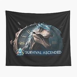 ARK Survival Evolved - Dinosaur clock Tapestry