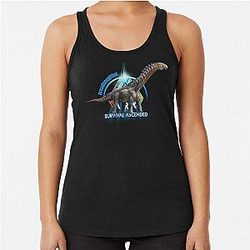 ARK Survival Evolved Dinosaur Dreadnoughtus Racerback Tank Top