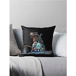 ARK Survival Evolved Dinosaur Throw Pillow