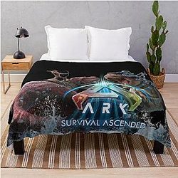 ARK Survival Evolved Dinosaur Throw Blanket