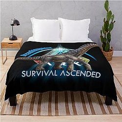 ARK Survival Escaped Dinosaur Dreadnoughtus Throw Blanket