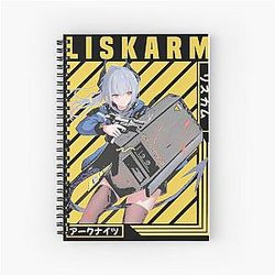 Liskarm Arknights Japanese Spiral Notebook