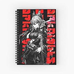 Arknights japanese game Posters and Art Spiral Notebook