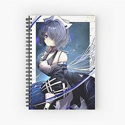 Whisperain - Arknights - Image by Pixiv Id Spiral Notebook