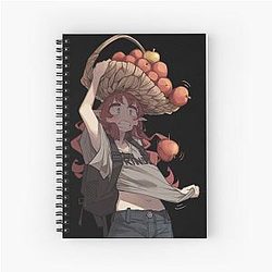 arknights fanart Spiral Notebook