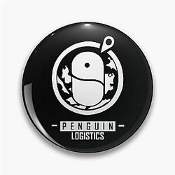 Penguin Logistics - Arknights Faction - Logo - Circle Pin