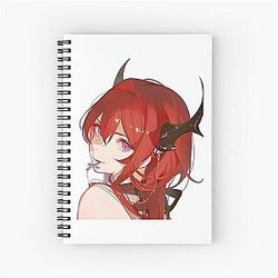 Surtr Arknights      Spiral Notebook