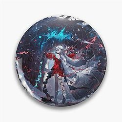 Skadi the Corrupting Heart Elite 2 - Arknights stickers Pin