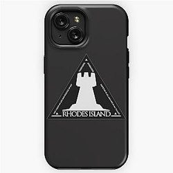 Rhodes Island Logo  Rhodes Island Pharmaceuticals, Inc.  Arknights   iPhone Tough Case